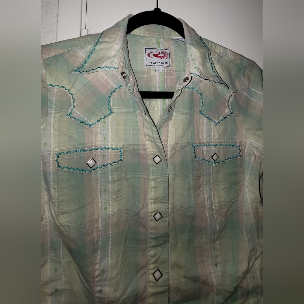 Roper Wester Long Sleeve Woman's shirt, Small